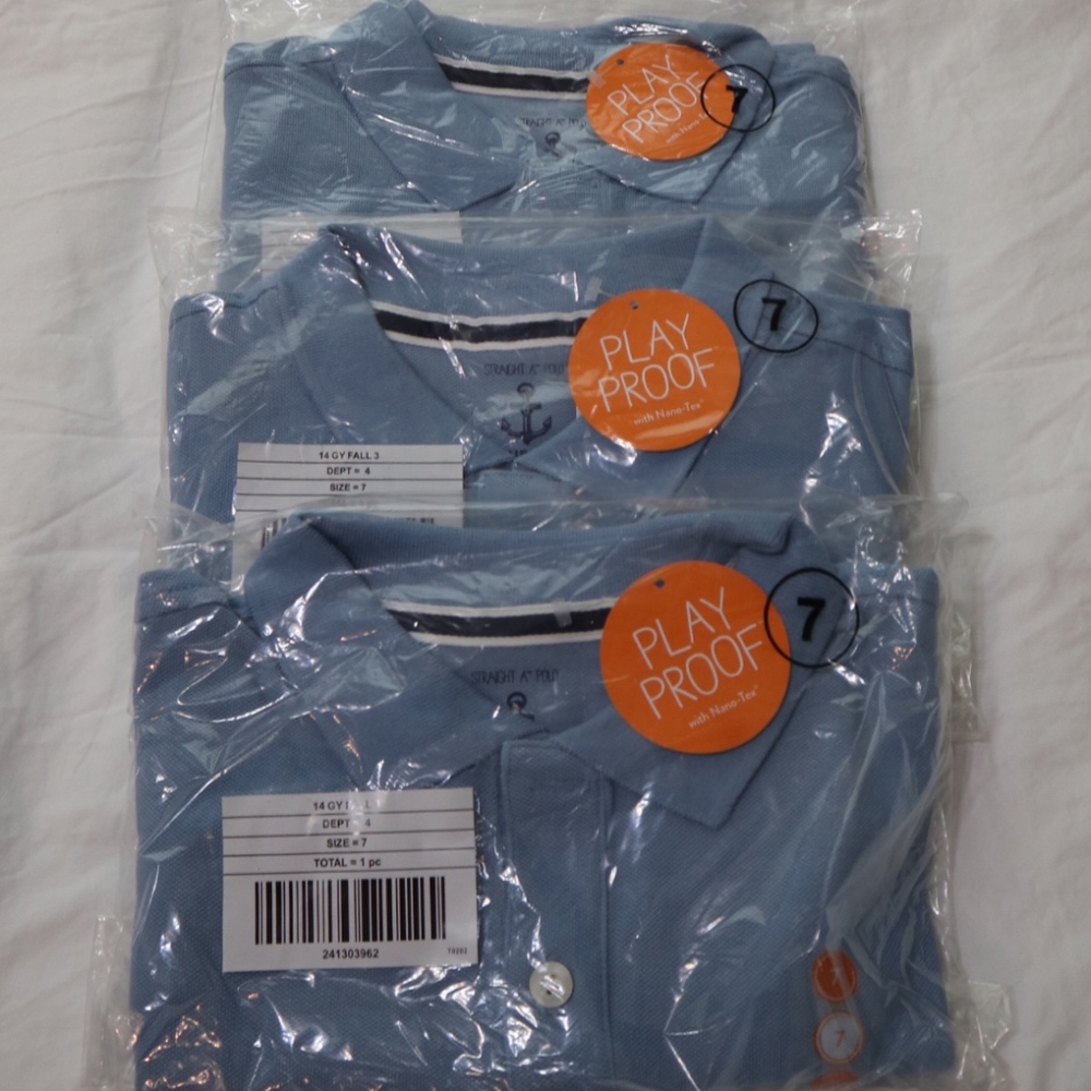 Boys polo / uniform / collar shirt